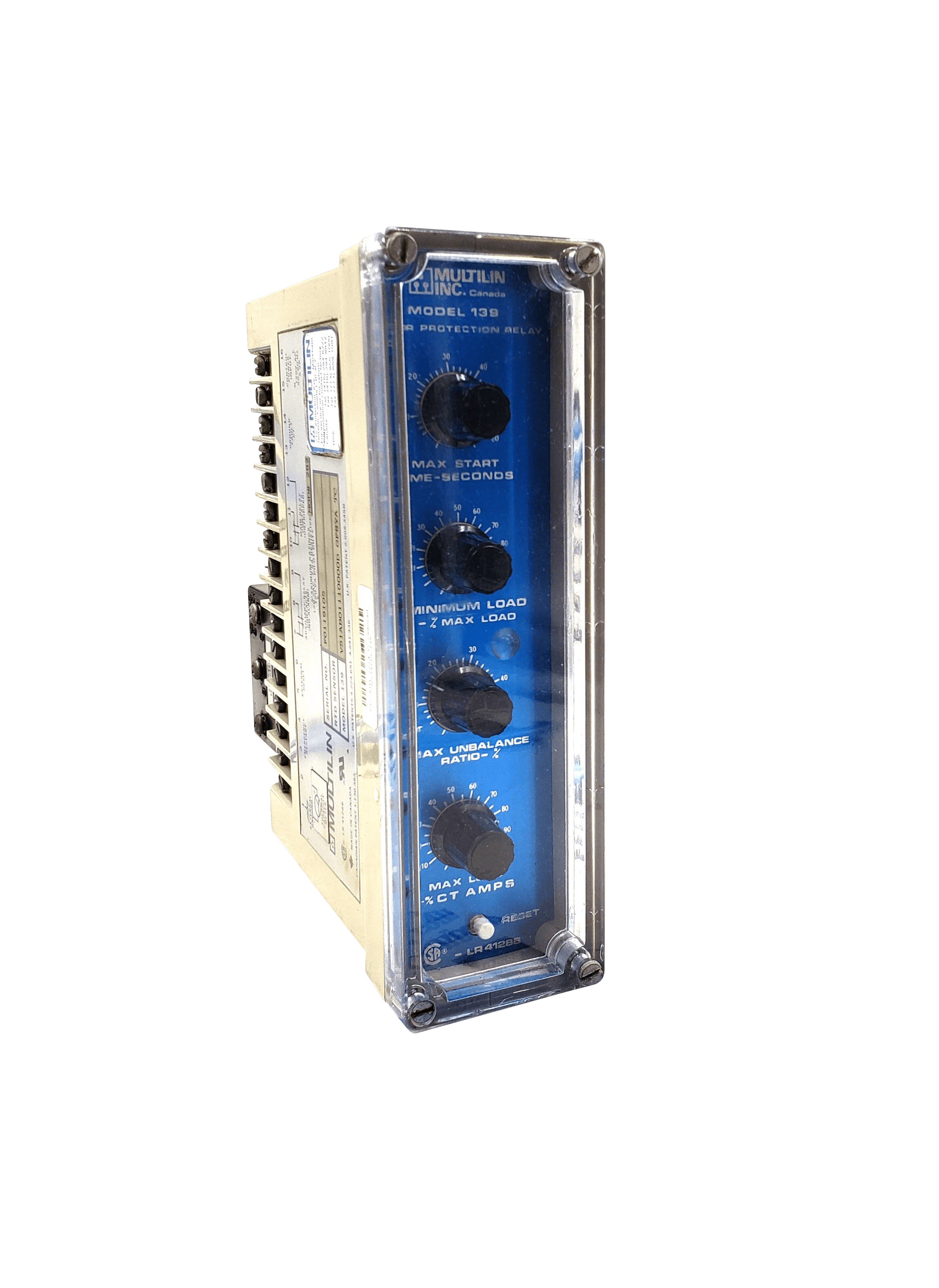 139 Series Motor Protection Relay 139 Series Motor Protection Relay